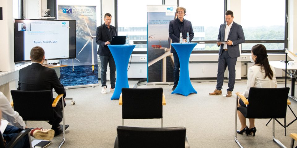 Pressekonferenz der German Offshore-Wind Initiative GOI im Nordic Energy Hub