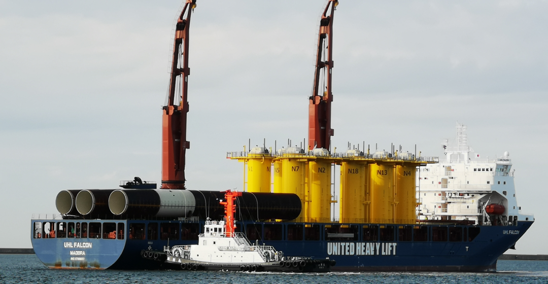 Offshore Wind Farm Project at Akita Port and Noshiro Port - The 3rd ship has arrived at Akita Port