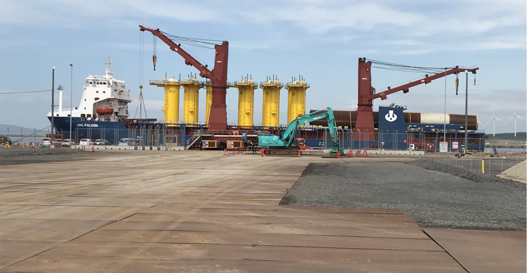 Offshore Wind Farm Project at Akita Port and Noshiro Port - The 3rd ship has arrived at Akita Port2